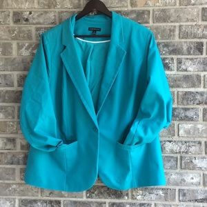 Teal Blazer